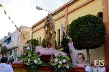 Procesión religiosa por las calles de El Ejido (Foto Francisco Javier Santana)